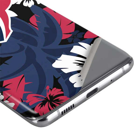 NFL Houston Texans Tropical Print Galaxy S20 Plus Skin