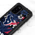 NFL Houston Texans Tropical Print Galaxy S20 Waterproof Case