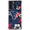 NFL Houston Texans Tropical Print Galaxy S21 5G Clear Case
