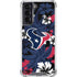 NFL Houston Texans Tropical Print Galaxy S21 5G Clear Case