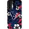 NFL Houston Texans Tropical Print Galaxy S22 Plus Pro Case