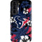 NFL Houston Texans Tropical Print Galaxy S22 Pro Case