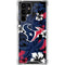 NFL Houston Texans Tropical Print Galaxy S22 Ultra Clear Case