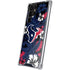 NFL Houston Texans Tropical Print Galaxy S22 Ultra Clear Case