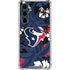 NFL Houston Texans Tropical Print Galaxy S23 FE Clear Case