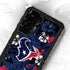 NFL Houston Texans Tropical Print Galaxy S23 Plus Waterproof Case