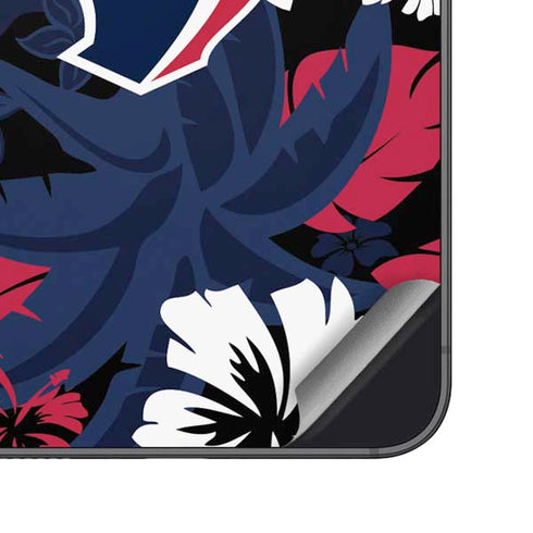 NFL Houston Texans Tropical Print Galaxy S23 Skin