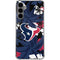 NFL Houston Texans Tropical Print Galaxy S24 Plus Clear Case