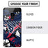 NFL Houston Texans Tropical Print Galaxy S9 Skin