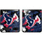 NFL Houston Texans Tropical Print Galaxy Z Flip Skin
