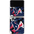 NFL Houston Texans Tropical Print Galaxy Z Flip3 5G Skin