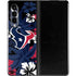 NFL Houston Texans Tropical Print Galaxy Z Fold3 5G Skin