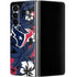 NFL Houston Texans Tropical Print Galaxy Z Fold4 5G Skin