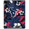 NFL Houston Texans Tropical Print iPad Pro 12.9in (2020) Clear Case