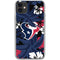 NFL Houston Texans Tropical Print iPhone 11 Clear Case
