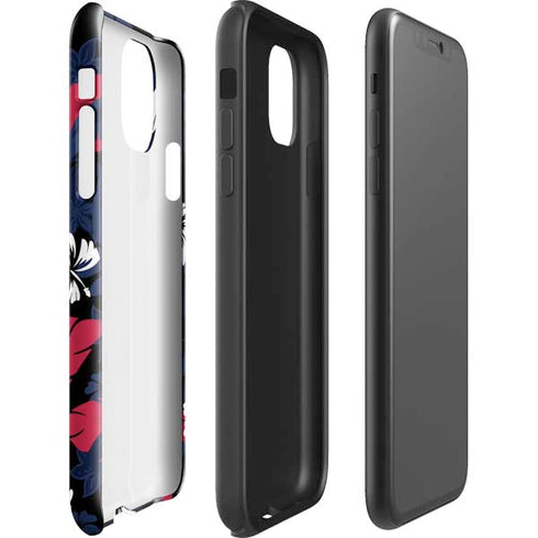 NFL Houston Texans Tropical Print iPhone 11 Impact Case