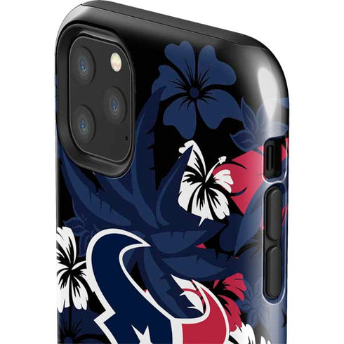 NFL Houston Texans Tropical Print iPhone 11 Pro Max Impact Case