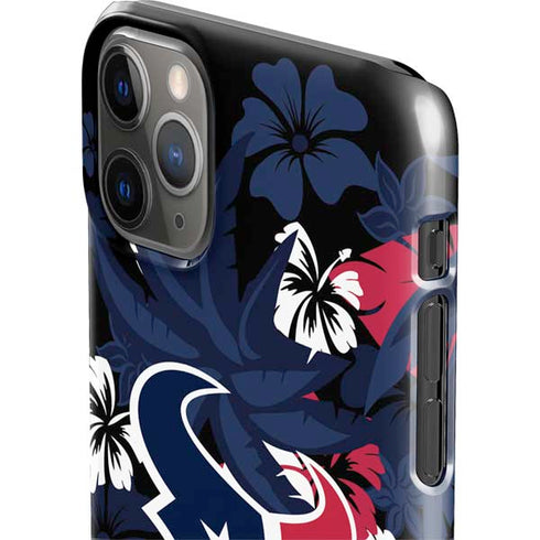 NFL Houston Texans Tropical Print iPhone 11 Pro Max Lite Case