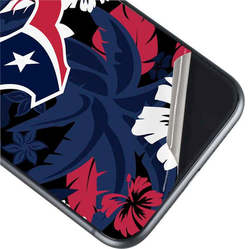 NFL Houston Texans Tropical Print iPhone 11 Skin