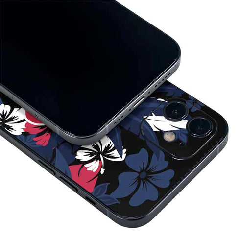 NFL Houston Texans Tropical Print iPhone 12 Mini Skin