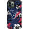 NFL Houston Texans Tropical Print iPhone 12 Pro Impact Case