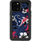 NFL Houston Texans Tropical Print iPhone 12 Pro Max Waterproof Case