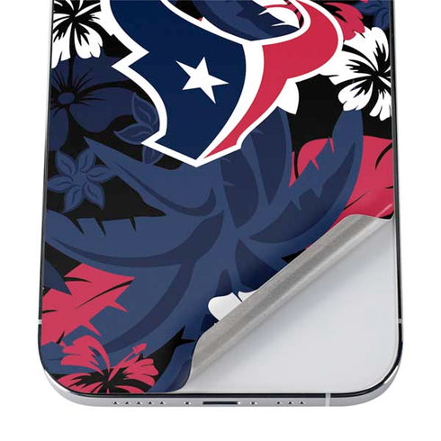 NFL Houston Texans Tropical Print iPhone 12 Pro Skin