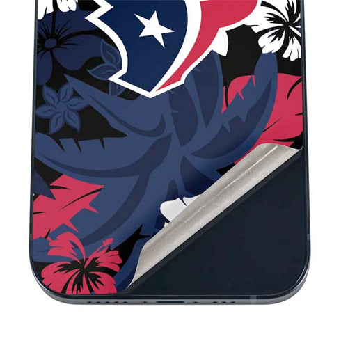 NFL Houston Texans Tropical Print iPhone 12 Skin
