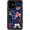 NFL Houston Texans Tropical Print iPhone 12 Waterproof Case