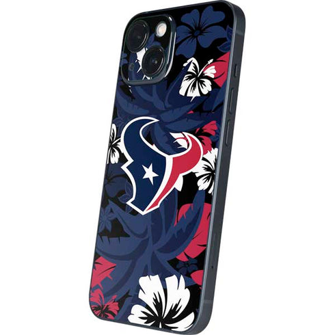 NFL Houston Texans Tropical Print iPhone 13 Mini Skin