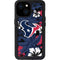 NFL Houston Texans Tropical Print iPhone 13 Mini Waterproof Case