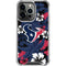 NFL Houston Texans Tropical Print iPhone 15 Pro Clear Case