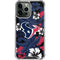 NFL Houston Texans Tropical Print iPhone 14 Pro Max Clear Case