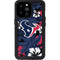 NFL Houston Texans Tropical Print iPhone 14 Pro Max Waterproof Case