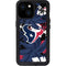 NFL Houston Texans Tropical Print iPhone 15 Waterproof Case