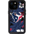 NFL Houston Texans Tropical Print iPhone 15 Waterproof Case
