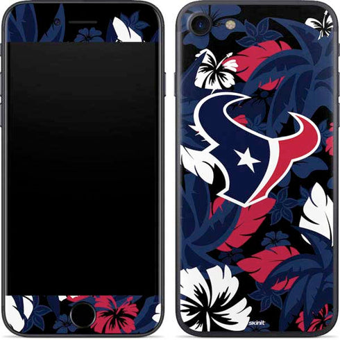 NFL Houston Texans Tropical Print iPhone 7 Skin