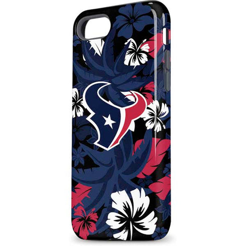 NFL Houston Texans Tropical Print iPhone 8 Pro Case