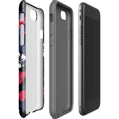 NFL Houston Texans Tropical Print iPhone SE (2nd & 3rd Gen) Pro Case
