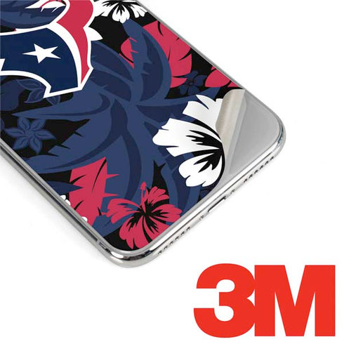 NFL Houston Texans Tropical Print iPhone XS Max Skin