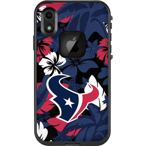 NFL Houston Texans Tropical Print LifeProof Fre iPhone Skin