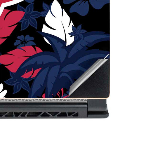 NFL Houston Texans Tropical Print MSI GS65 Stealth Laptop Skin