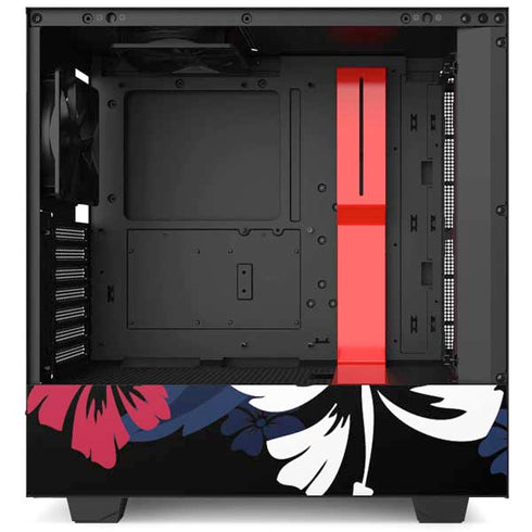 NFL Houston Texans Tropical Print NZXT H510 Compact ATX Mid-Tower Case Skin