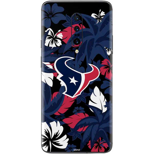 NFL Houston Texans Tropical Print OnePlus 7 Pro Skin