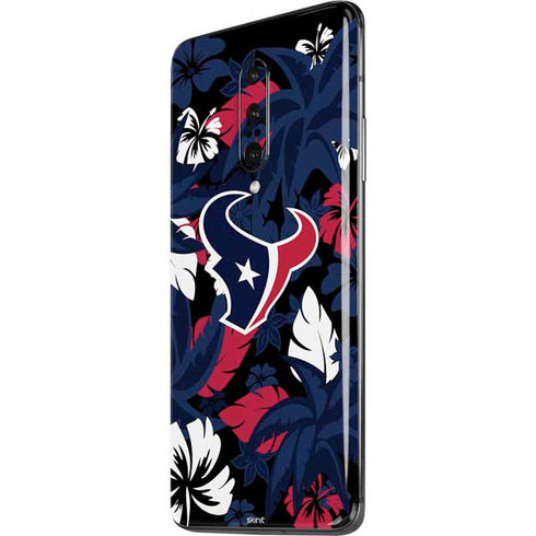 NFL Houston Texans Tropical Print OnePlus 7 Pro Skin