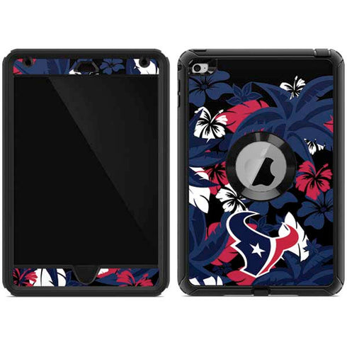 NFL Houston Texans Tropical Print Otterbox Defender iPad Skin