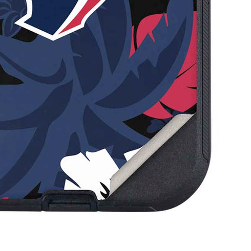 NFL Houston Texans Tropical Print Otterbox Defender iPhone Skin