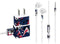 NFL Houston Texans Tropical Print Phone Charger Skin