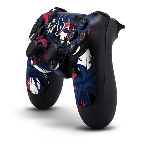 NFL Houston Texans Tropical Print PS4 Controller Skin
