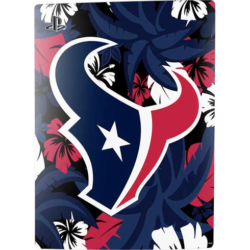 NFL Houston Texans Tropical Print PS5 Digital Edition Bundle Skin